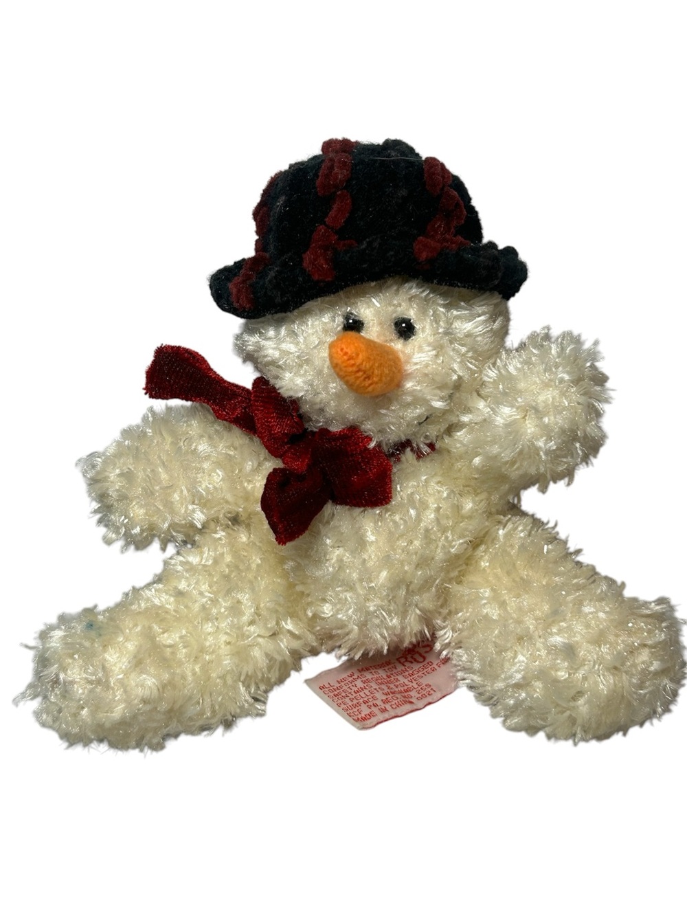FREEZY the Snowman Bear Plush Stuffed Toy by Russ